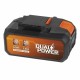 Презареждаща се литиева батерия Powerplus Dual Power Powdp9037 20 V 2,5 Ah 5 Ah Litio Ion 40 V