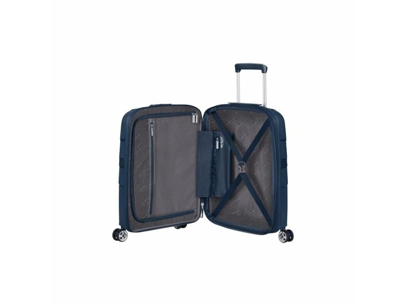 Куфар за каюта American Tourister Starvibe Spinner Син 41 L 55 x 40 x 20 cm