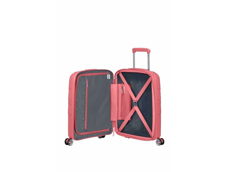 Куфар за каюта American Tourister Starvibe Spinner Розов 41 L 55 x 40 x 20 cm