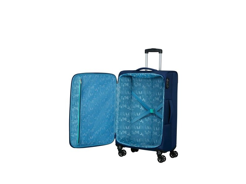 Куфар за каюта American Tourister 146675-6636 Син 61 L 68 x 43 x 25 cm