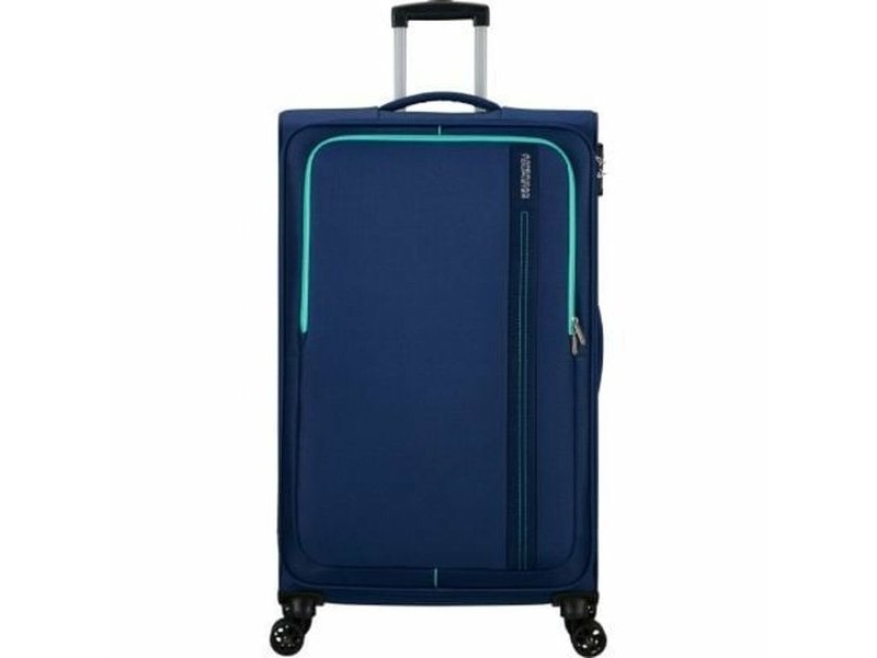 Куфар за каюта American Tourister Sea Seeker Spinner Син 92,5 L 80 x 47,5 x 28,5 cm