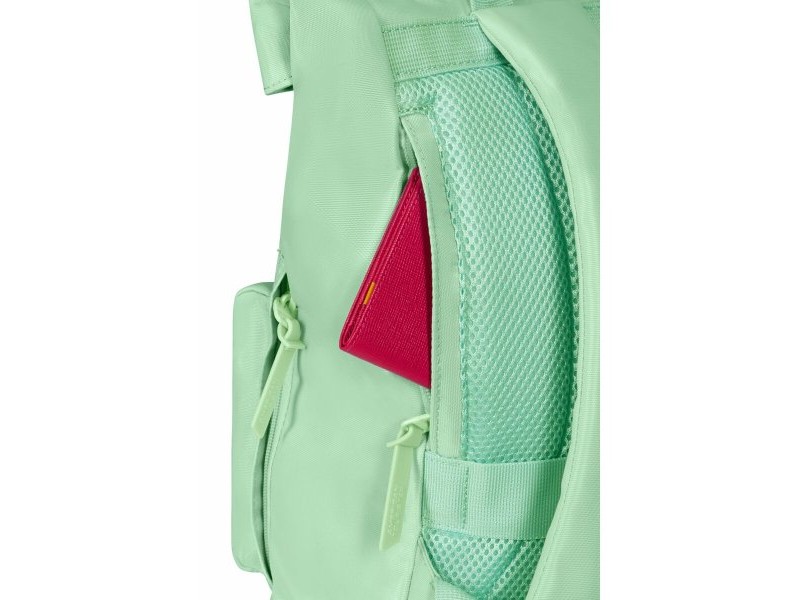 Всекидневна Раница American Tourister Urban Groove Pastels Roll Top Зелен 17 L Casual (1 Части)