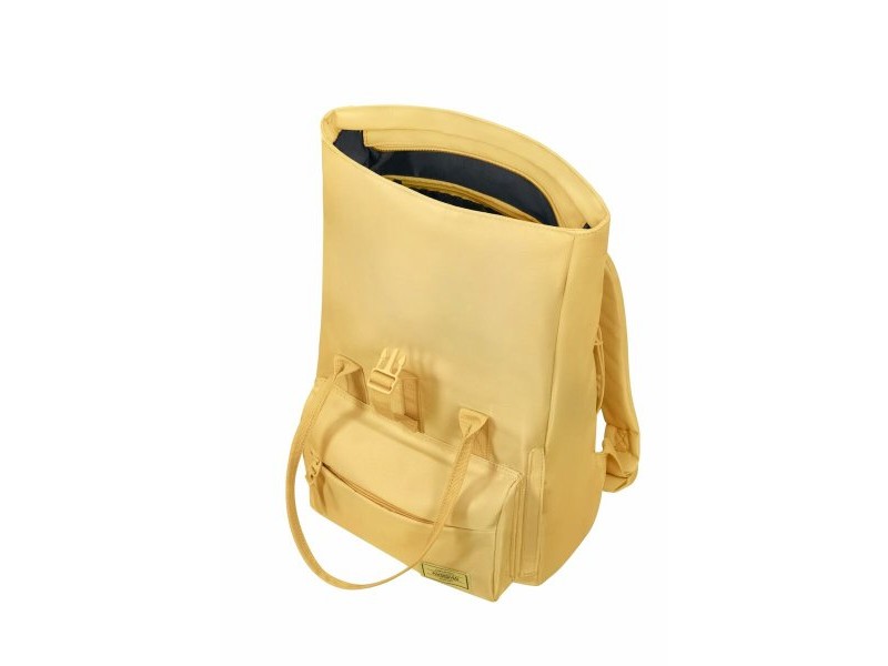 Всекидневна Раница American Tourister Urban Groove Pastels Roll Top Жълт 17 L Casual (1 Части)