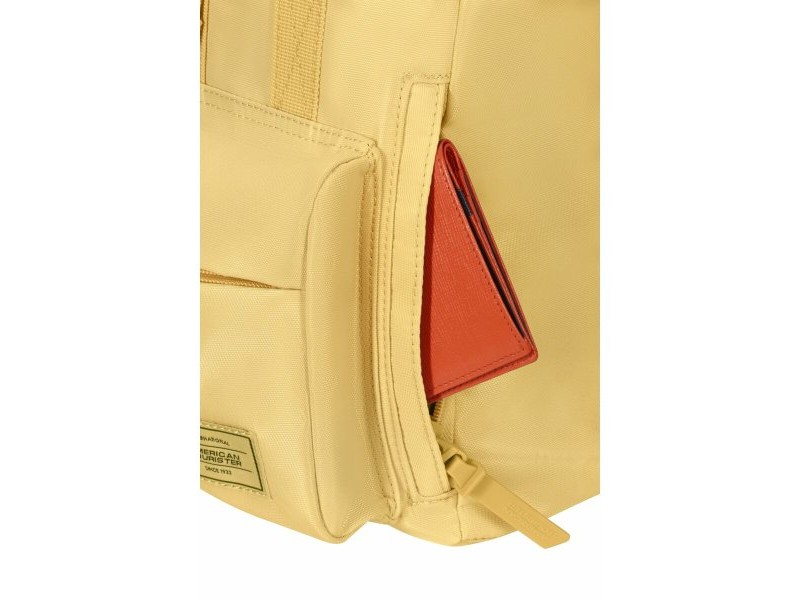 Всекидневна Раница American Tourister Urban Groove Pastels Roll Top Жълт 17 L Casual (1 Части)