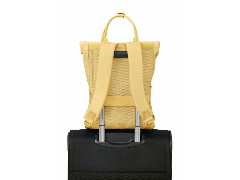 Всекидневна Раница American Tourister Urban Groove Pastels Roll Top Жълт 17 L Casual (1 Части)
