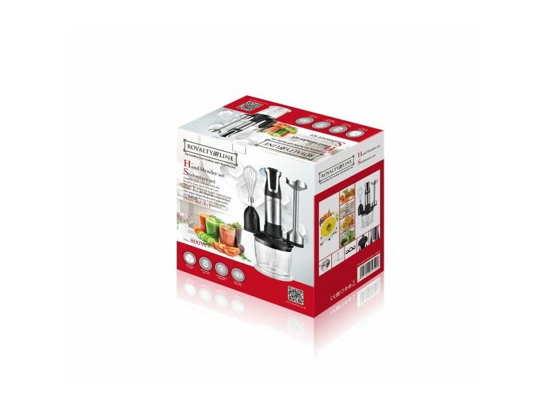 Ръчен блендер Royalty Line Черен 800 W