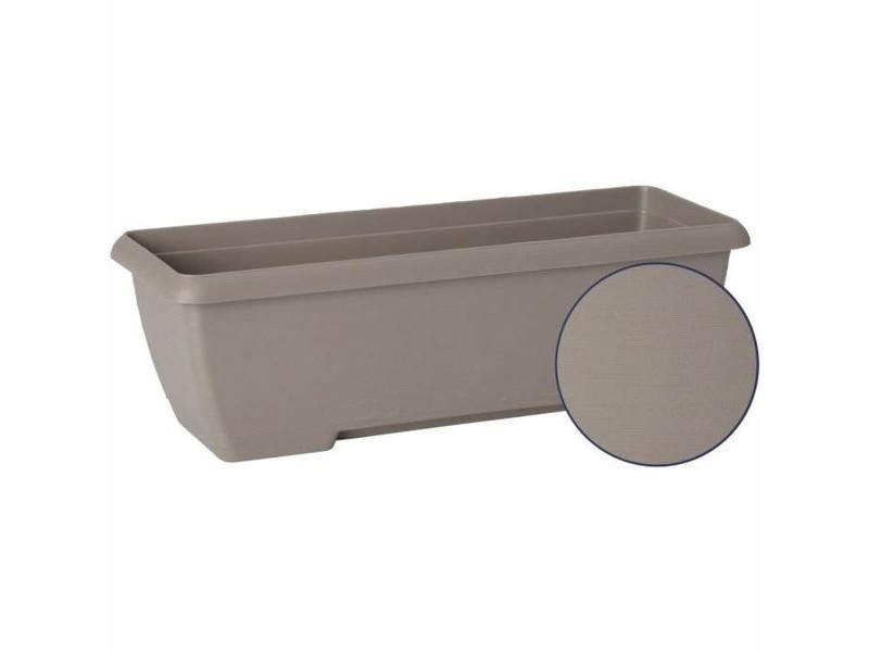 Саксия Garden ID Teramo Сив Тъмнокафяв 60 cm