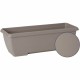 Саксия Garden ID Teramo Сив Тъмнокафяв 60 cm