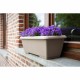Саксия Garden ID Teramo Сив Тъмнокафяв 60 cm