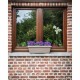 Саксия Garden ID Teramo Сив Тъмнокафяв 60 cm