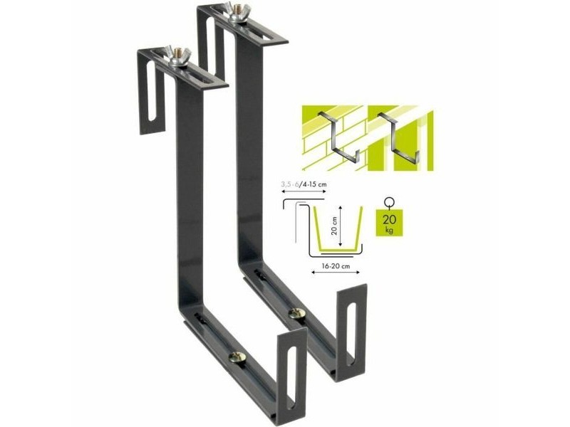 Градинска Поставка Garden ID Balcony Hook