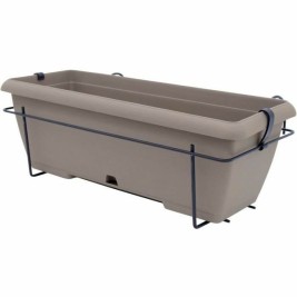Саксия Garden ID Тъмнокафяв Ефект камък 50 cm