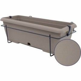 Саксия Garden ID Тъмнокафяв Ефект камък 50 cm