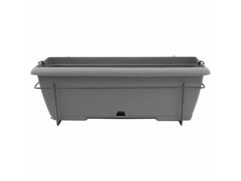 Саксия Garden ID Антрацит Ефект камък 50 cm