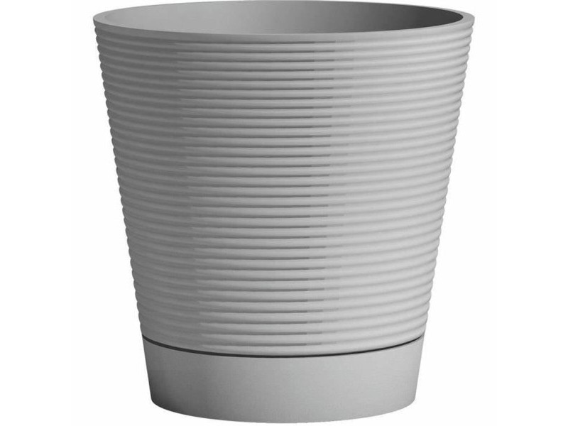 Саксия за самостоятелно поливане Garden ID Сив 40 cm