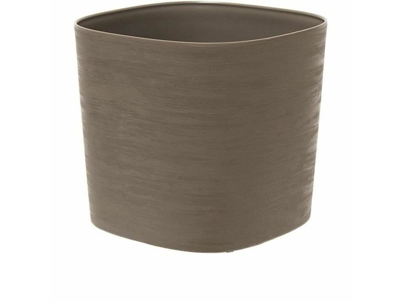 Саксия за самостоятелно поливане Garden ID Тъмнокафяв 20 x 20 cm