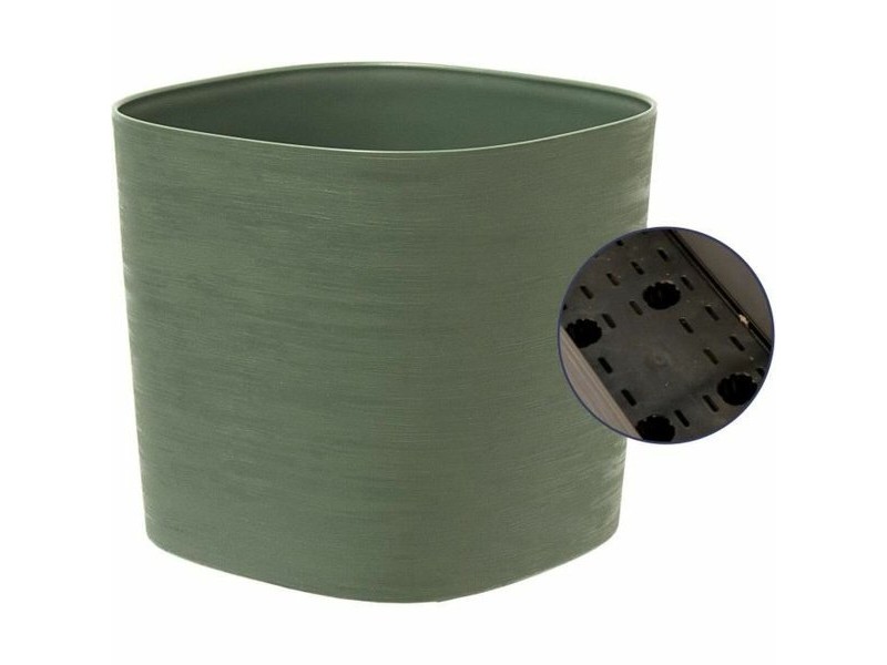 Саксия за самостоятелно поливане Garden ID Светло Зелено 25 x 25 cm