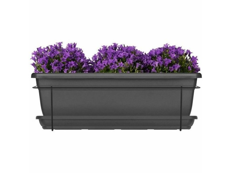 Саксия Garden ID Антрацит 50 cm