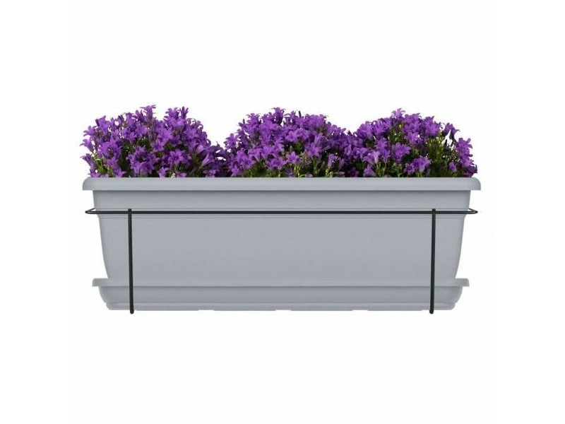Саксия Garden ID Сив 50 cm