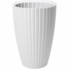 Саксия Garden ID Fancy Бял полиетилен 40 x 58 cm