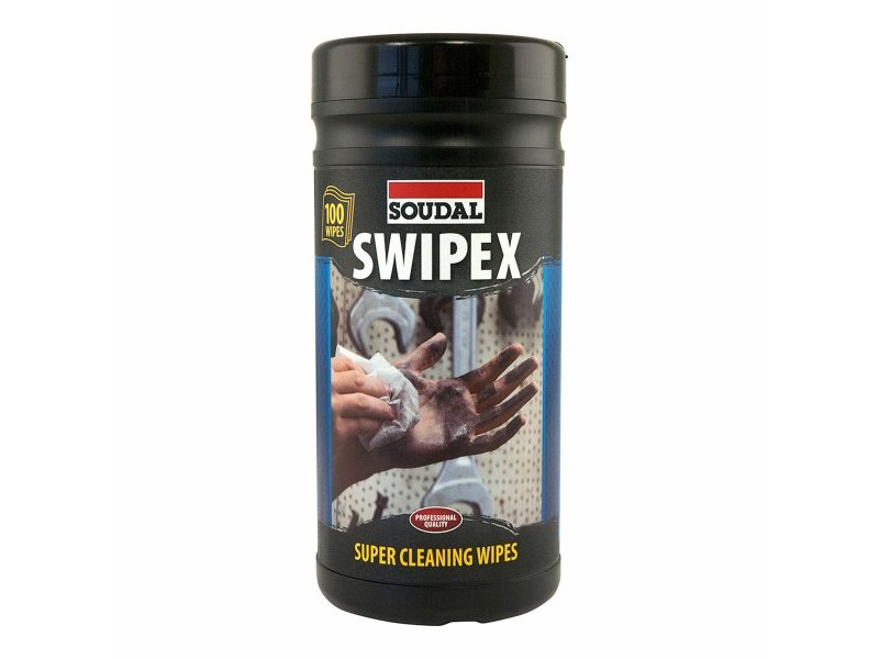 Стерилна Почистваща Кърпичка в Пакетче (Опаковка) Soudal Swipex XXL 113551 (100 броя)