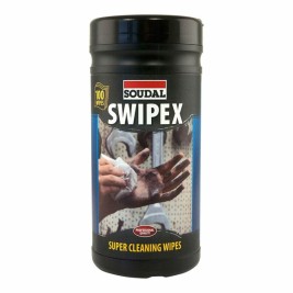 Стерилна Почистваща Кърпичка в Пакетче (Опаковка) Soudal Swipex XXL 113551 (100 броя)