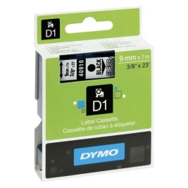 Ламинирана лента за етикетиране Dymo D1 40910 9 mm LabelManager™ Прозрачен Черен (5 броя)