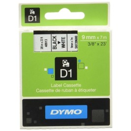 Ламинирана лента за етикетиране Dymo D1 41913 9 mm LabelManager™ Бял Черен (5 броя)