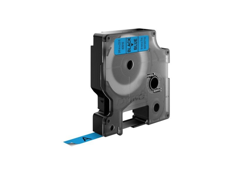 Ламинирана лента за етикетиране Dymo D1 40916 9 mm LabelManager™ Черен Син (5 броя) Ламинирана лента за етикетиране Dymo D1 40916 9 mm LabelManager™ Черен Син (5 броя)