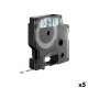 Ламинирана лента за етикетиране Dymo D1 43610 6 mm LabelManager™ Черен Прозрачен (5 броя)