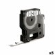 Ламинирана лента за етикетиране Dymo D1 45013 12 mm LabelManager™ Бял Черен (5 броя)