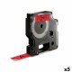 Ламинирана лента за етикетиране Dymo D1 45017 12 mm LabelManager™ Червен Черен (5 броя)