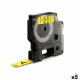 Ламинирана лента за етикетиране Dymo D1 45018 12 mm LabelManager™ Жълт Черен (5 броя)