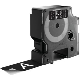 Ламинирана лента за етикетиране Dymo D1 53721 24 mm LabelManager™ Бял Черен (5 броя)
