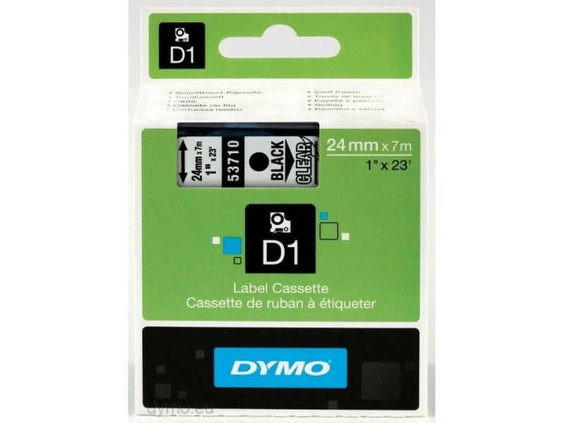 Ламинирана лента за етикетиране Dymo S0720920 Черен 24 mm