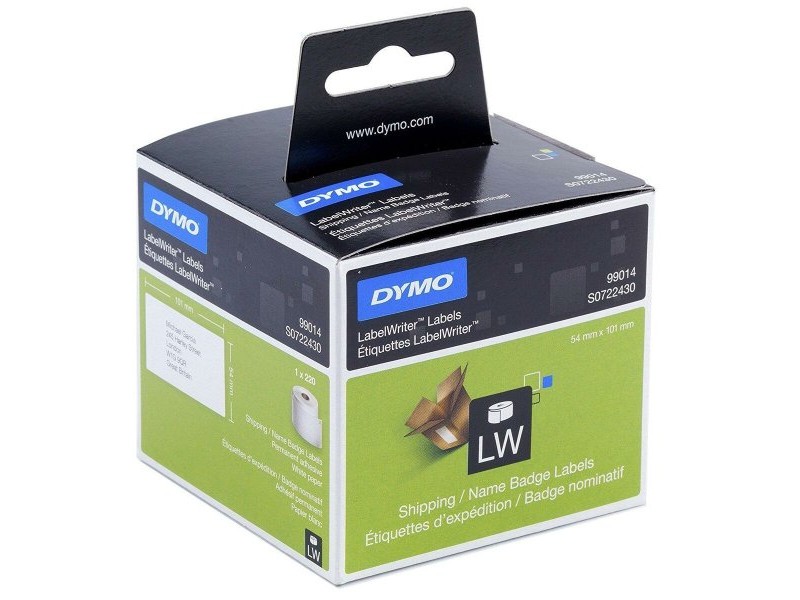 Оригинална матрична лента Dymo S0722430 Бял Черен/Бял