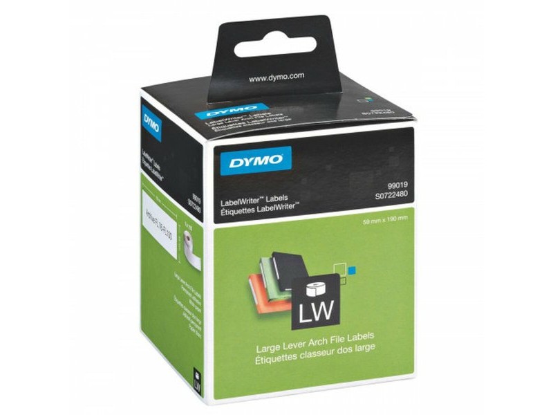 Етикети за принтер Dymo S0722480 Бял