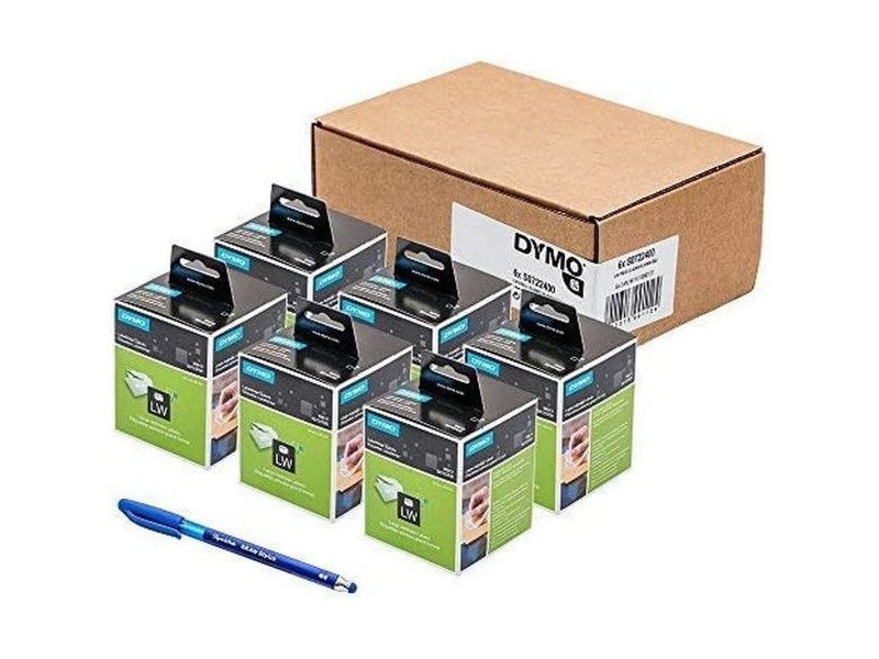 Етикети за принтер Dymo 99012 LabelWriter™ 36 x 89 mm Бял Черен