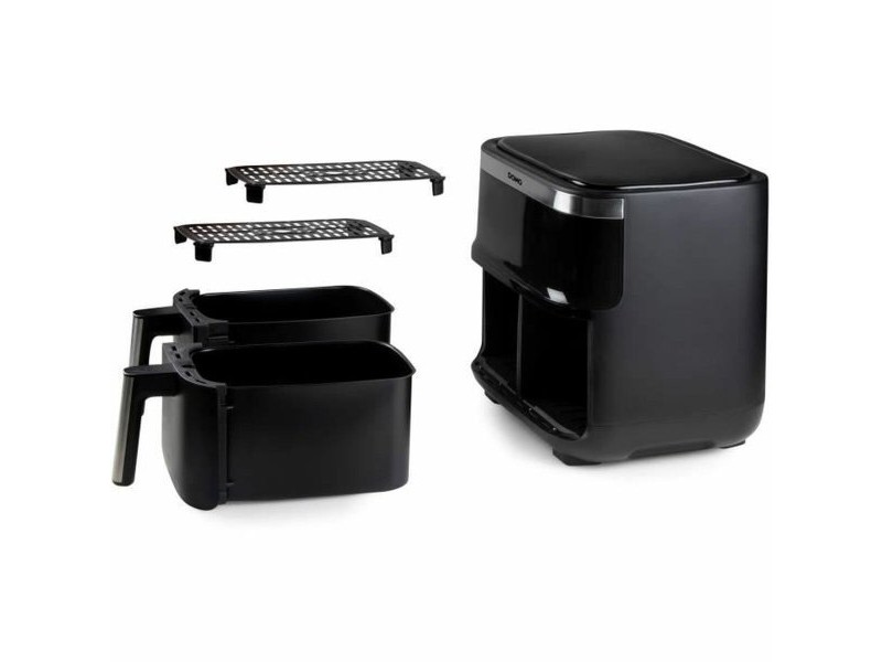 въздушен фритюрник DOMO Черен 2850 W 8 L