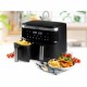 въздушен фритюрник DOMO Черен 2850 W 8 L