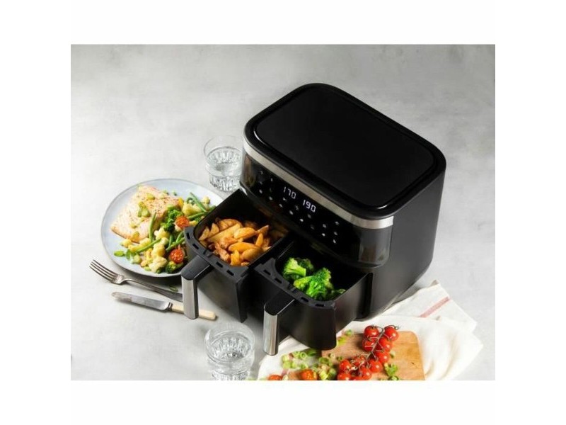 въздушен фритюрник DOMO Черен 2850 W 8 L