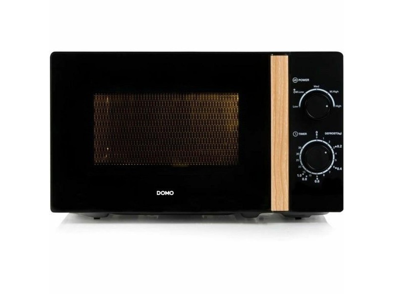 микровълновата фурна DOMO Черен 700 W 20 L