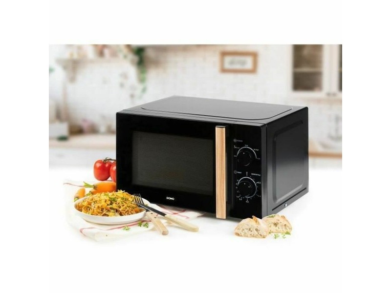 микровълновата фурна DOMO Черен 700 W 20 L