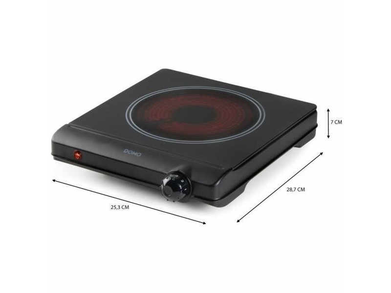 Стъклокерамичен котлон DOMO DO30111KP 1250 W