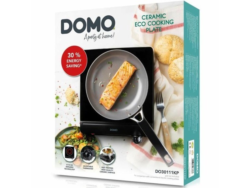 Стъклокерамичен котлон DOMO DO30111KP 1250 W