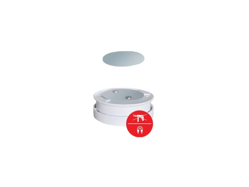 Magnetic holder for smoke detector Chacon