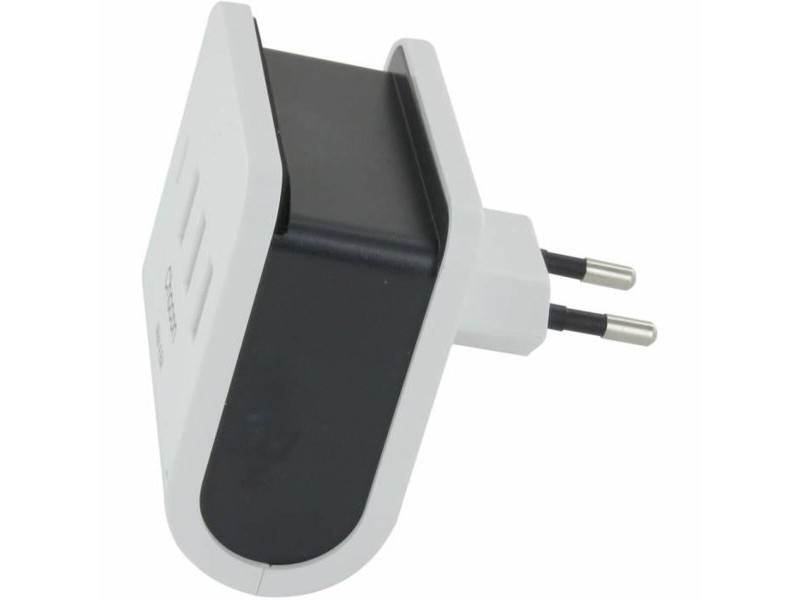 USB зарядно стена Chacon Бял