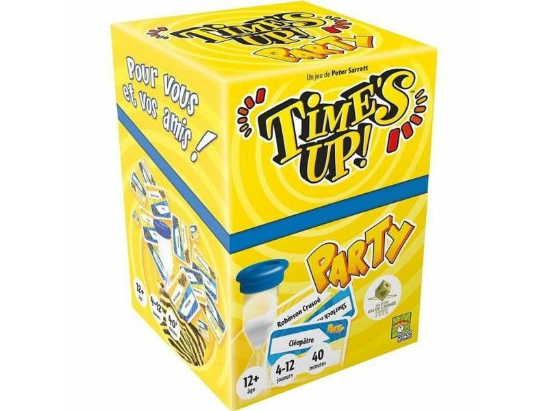 Набор от въпроси и отговори Asmodee Time's Up Party 1 (FR)