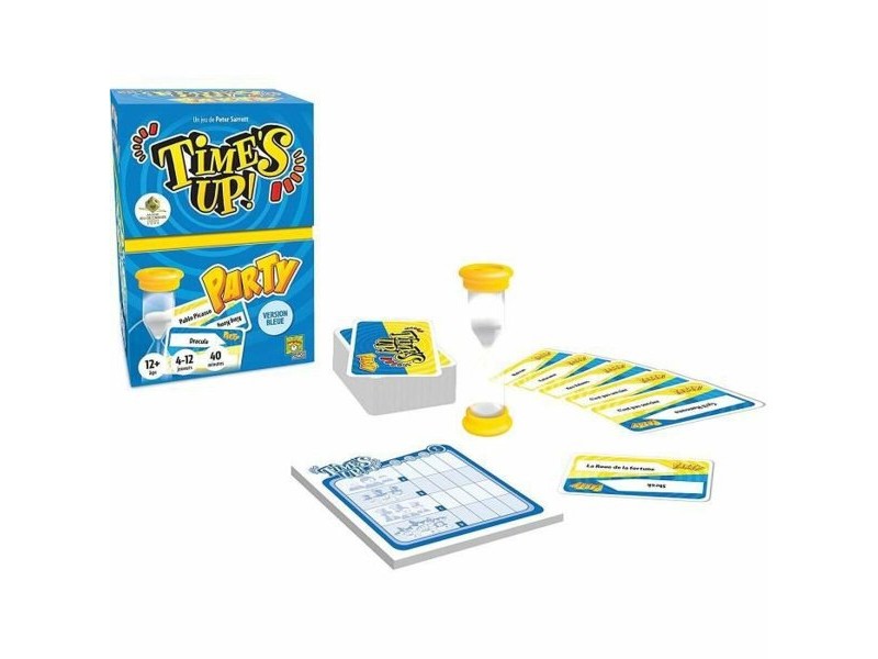 Набор от въпроси и отговори Asmodee Time's Up Party - Blue Version (FR)