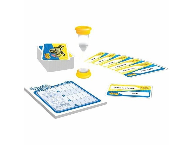 Набор от въпроси и отговори Asmodee Time's Up Party - Blue Version (FR)